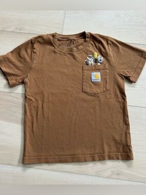 Youth Carhartt tool pocket T-shirt